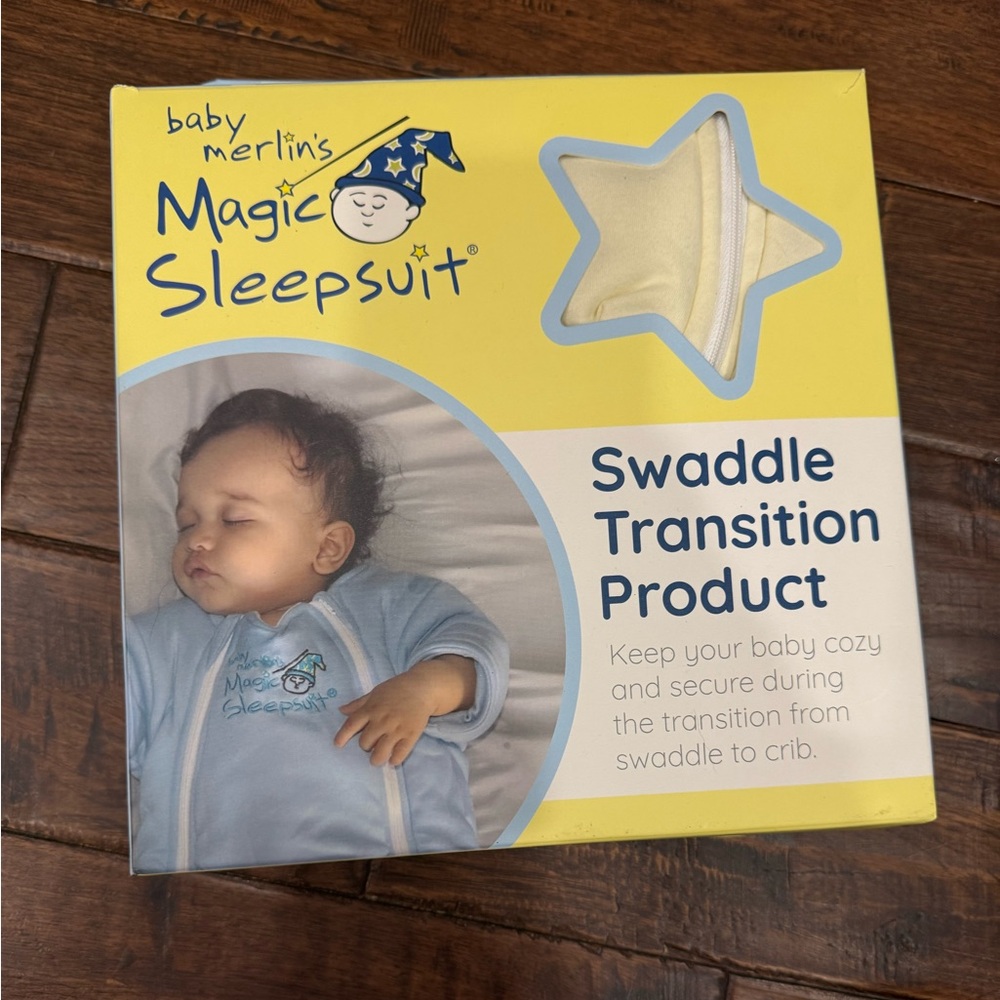 Brand new! Baby Merlin's Magic Sleepsuit Swaddle Transition